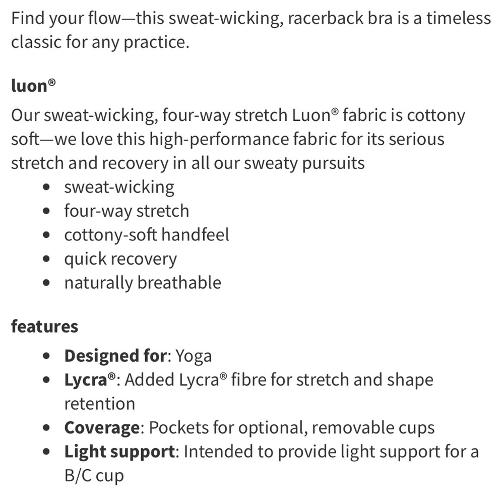 Lululemon Flow Y Bra IV - Picture 12 of 12